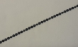 9,5mm meubelnagel op strip zwart vernikkeld (zwart)